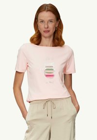 s.Oliver BLACK LABEL T-Shirt print - perlmuttrosa