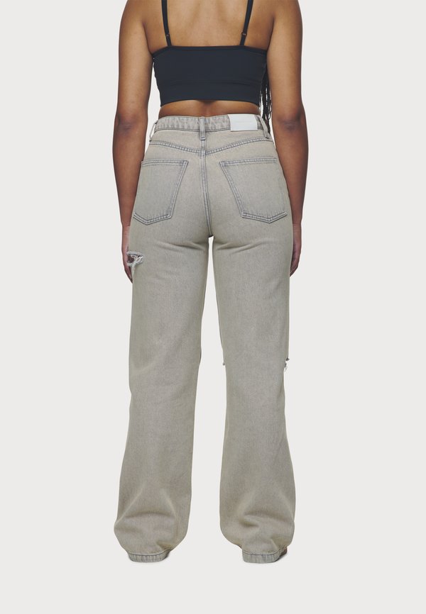 ROMANI HIGH WAIST - Wide Leg - washed coast sand3