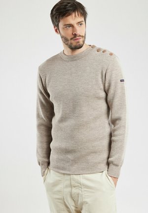 FOUESNANT - Pullover - sandstone chiné