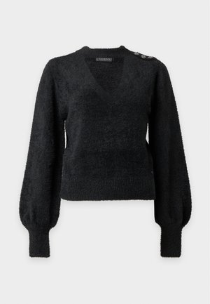 Guess, CHOCKER JAYCEE - Pullover - jet black