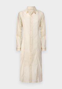 EN VAU  - Robe chemise - foam/taupe stripe