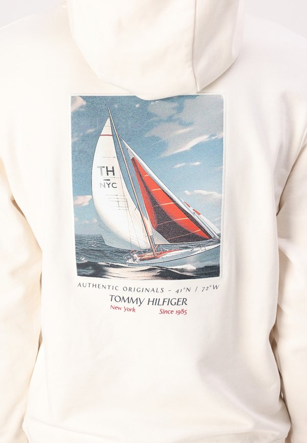 COLOR PHOTO HOODIE - Sweatshirt - ivory petal2