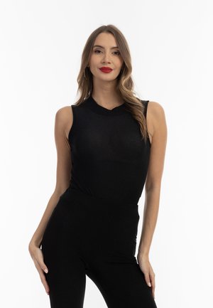 IN GLITTER LOOK - Body - schwarz