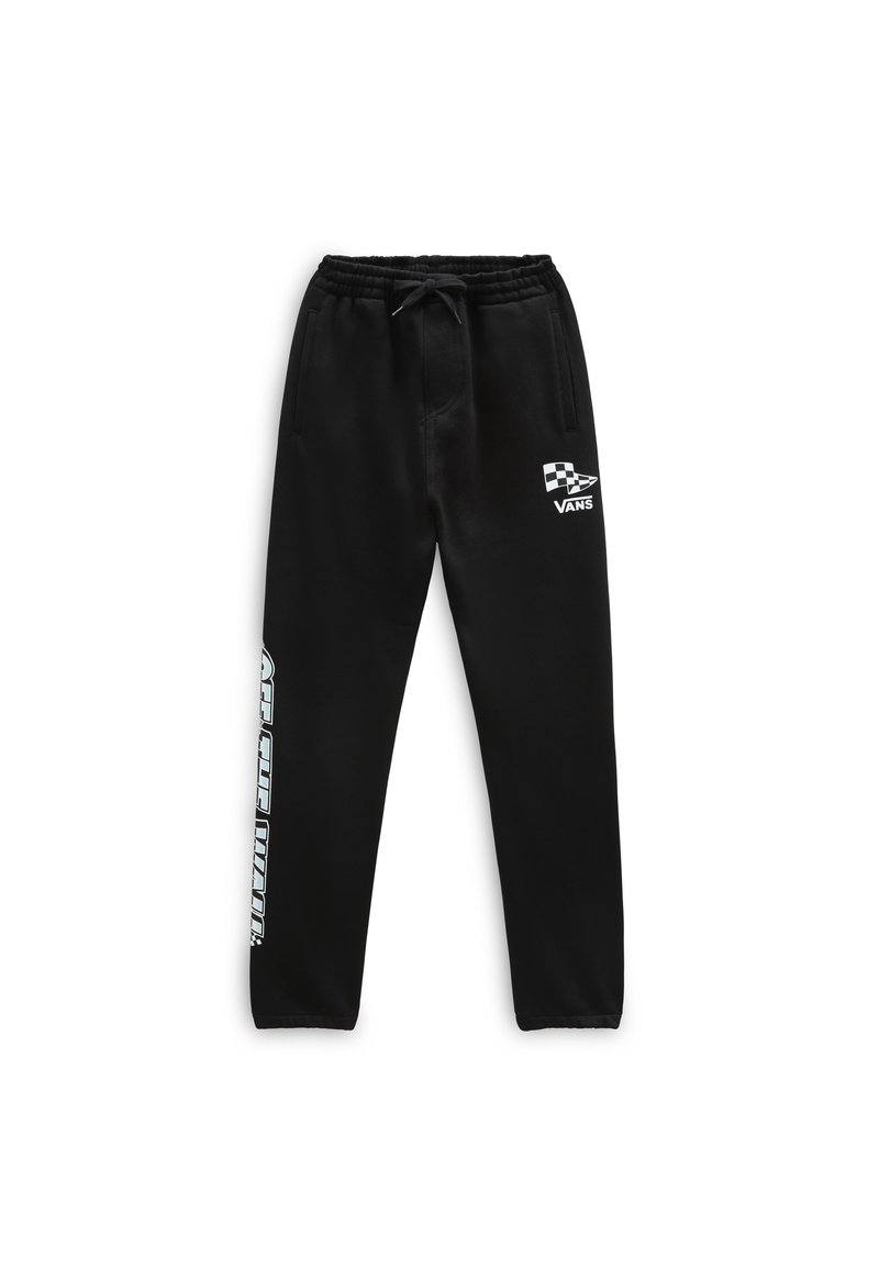 Vans HOLE SHOT - Tracksuit bottoms - black - Zalando.de