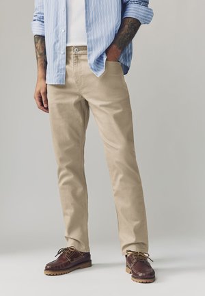 AUTHENTIC - Jeans Straight Leg - tan