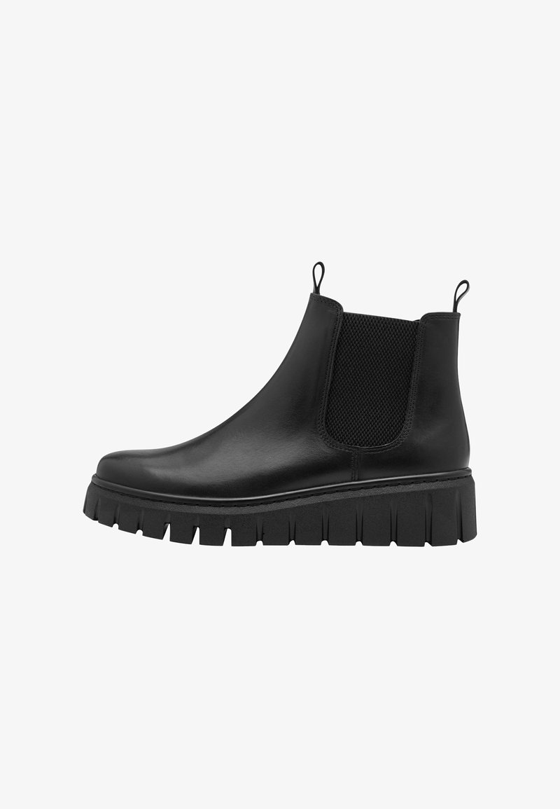 Marco Tozzi CHELSEA - Boots à talons - black