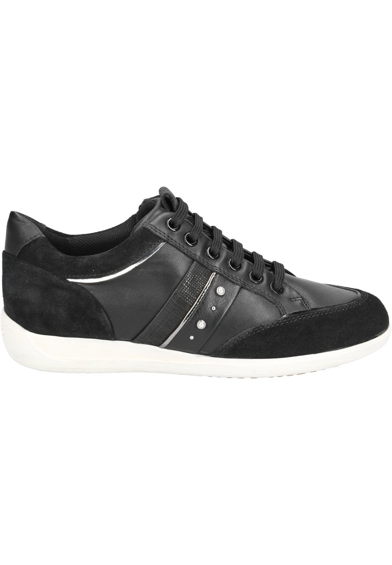Damen Halbschuhe | Geox Sportlicher Schnürer schwarz - FD10712 Damen Halbschuhe | Geox Sportlicher Schnürer schwarz - FD10712