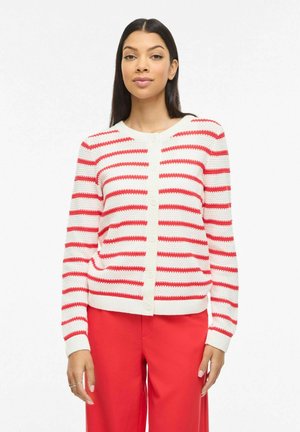 VIDALO RUNDHAL - Cardigan - white alyssum