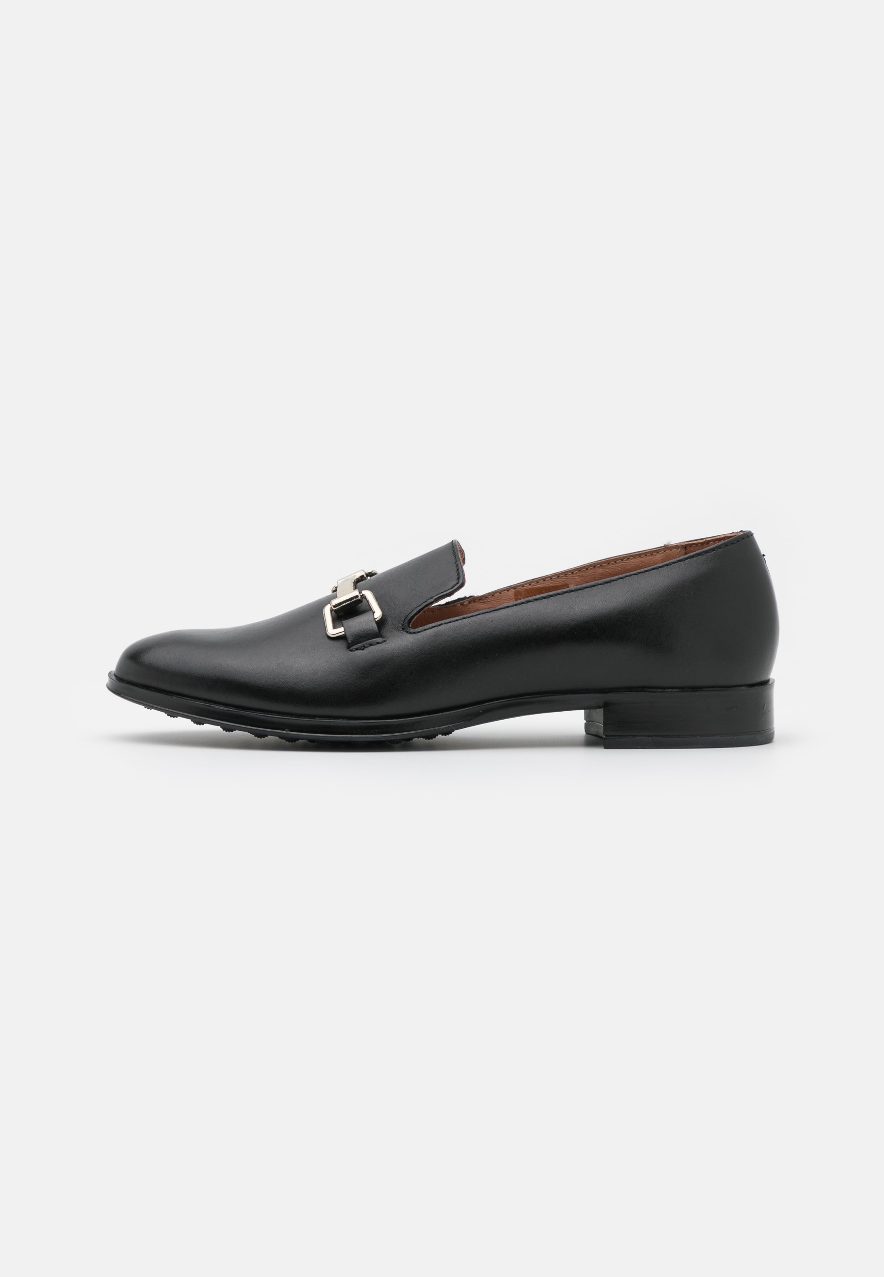 Black loafers