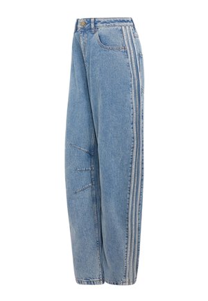 adidas Originals, BARREL PNT D - Jean boyfriend - worn blue denim