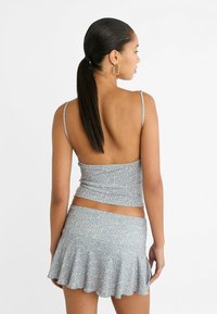 Stradivarius FLOWING GATHERED - Krilo A-kroja - light blue