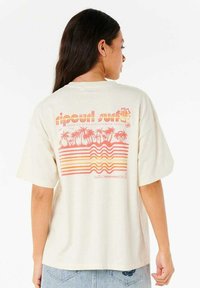 Rip Curl - NEON ISLES HERITAGE - Print T-shirt - bone Thumbnail Image 1