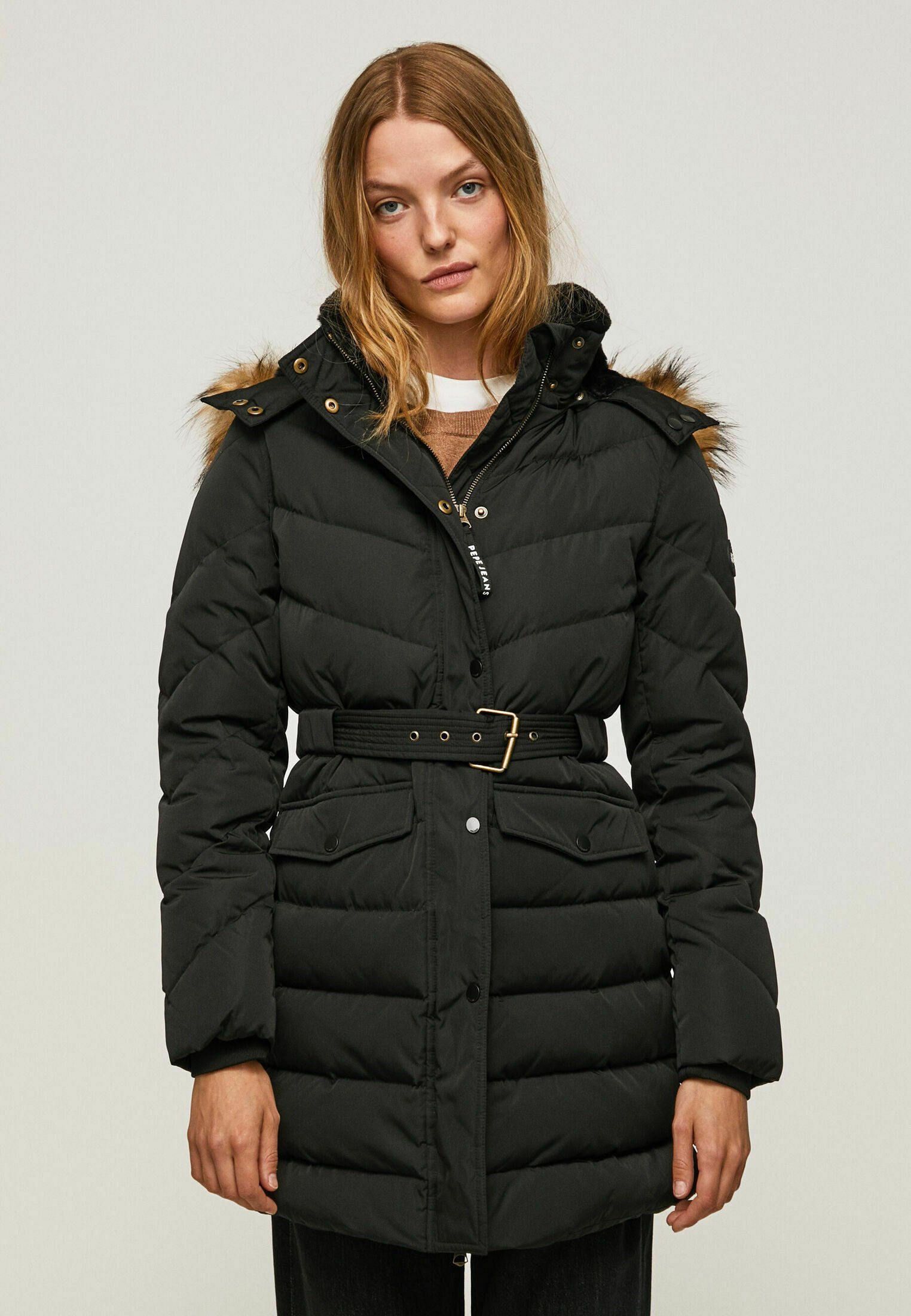 Pepe Jeans AMMY - Abrigo de - black/negro - Zalando.es