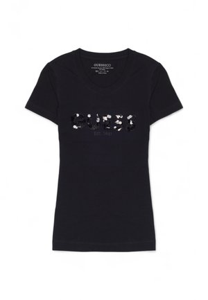 Guess, CN SS LOGO SEGQUINS W5GI17 J1314 - T-shirt imprimé - black