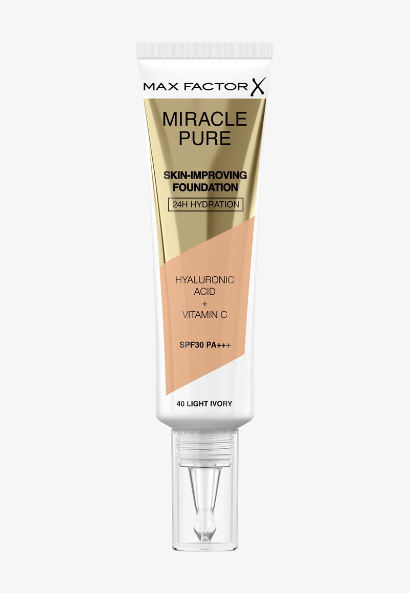 Max Factor MAX FACTOR MIRACLE PURE FOUNDATION - Foundation - light ivory