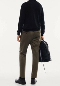 Mango Strickpullover - black