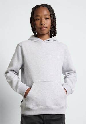 ICON EMBROIDERY UNISEX - Sweat à capuche - mid grey heather