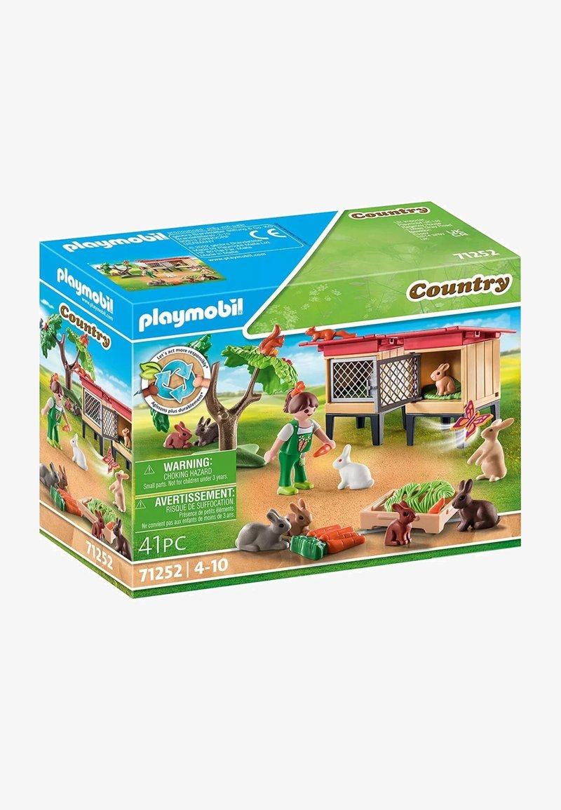 Playmobil COUNTRY - RABBIT HUTCH 71252 - Miniature - multicoloured