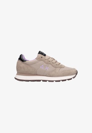 Sun68, SUN68 DAMES LAGE SNEAKERS ALLY SOLID. - Sneakers laag - dark beige