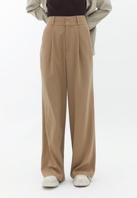 OXXO HIGH RISE  - Kalhoty - chinchilla