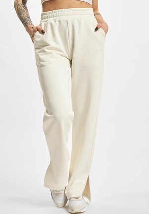 WIDE LEG - Broek - offwhite