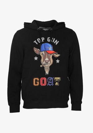 TOP GUN HOODIE - Huppari - black