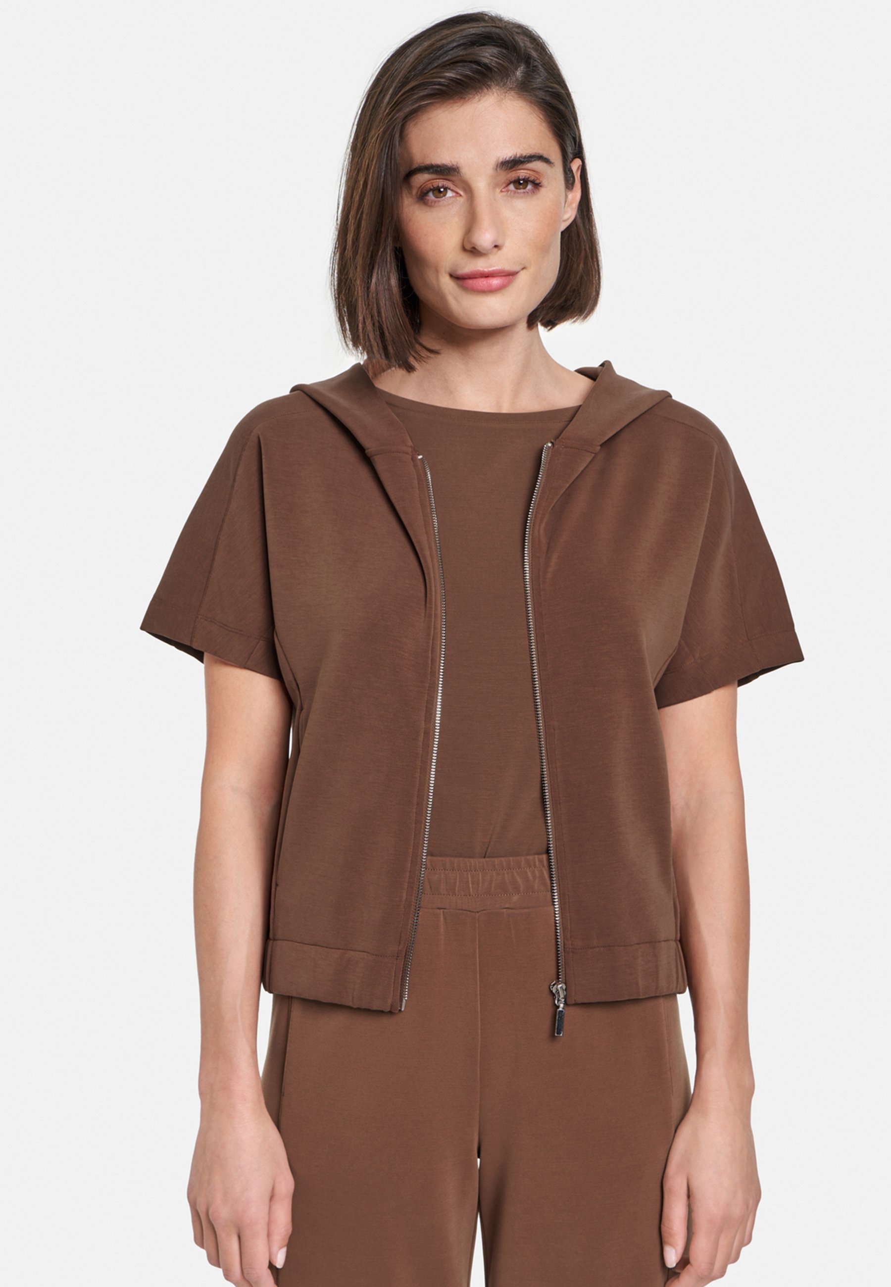 Gerry Weber GEWIRKE 1/2 ARM SWEAT - Zip 
