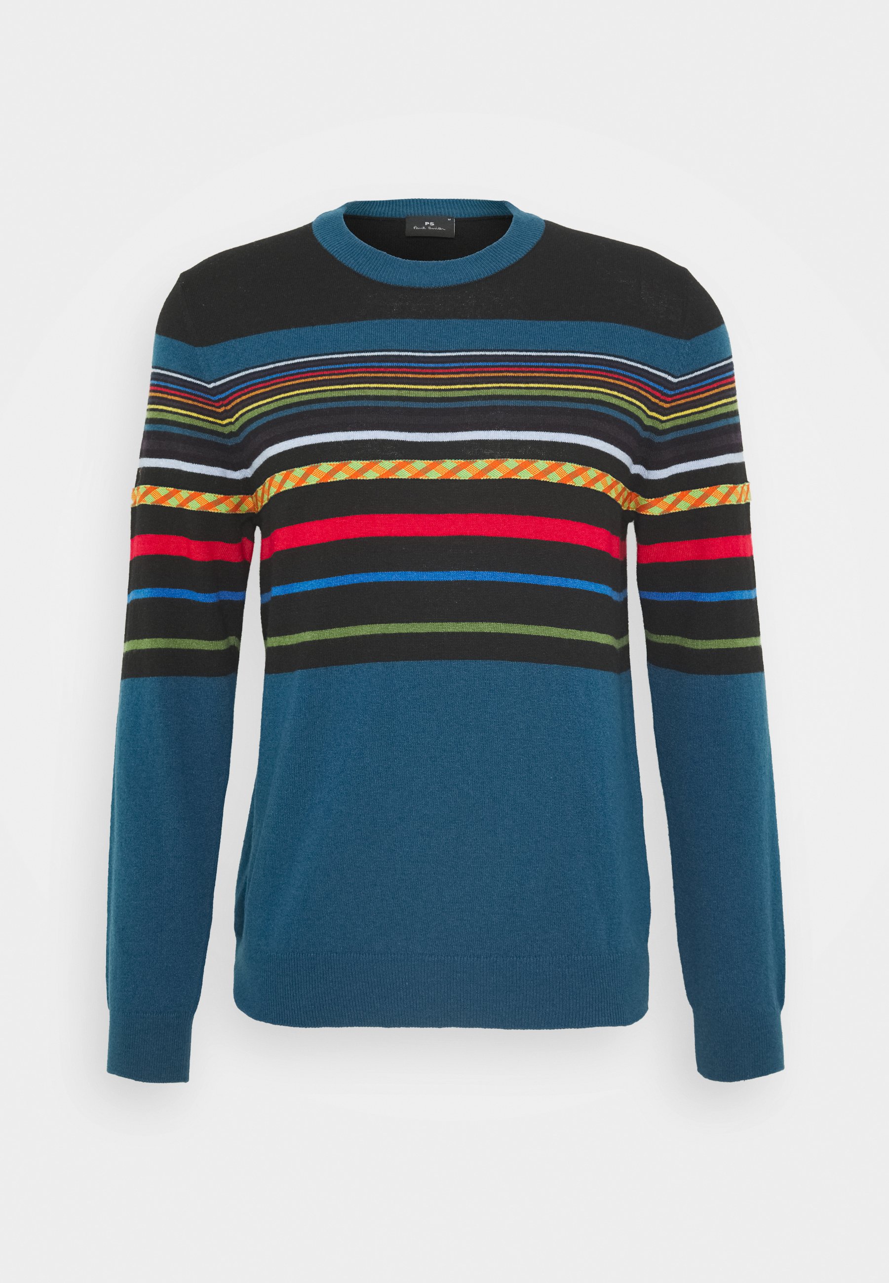 PS Paul Smith MENS PULLOVER CREW NECK Trui blackZwart PS Paul Smith MENS PULLOVER CREW NECK Trui bluemulti