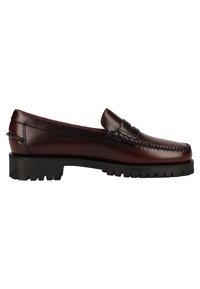 Sebago Mocassins - brown burgundy