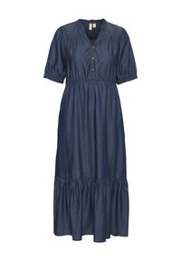 CUAURELLIA LONG - Obleka iz džinsa - dark blue wash