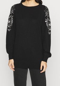 Wallis Strickpullover - black