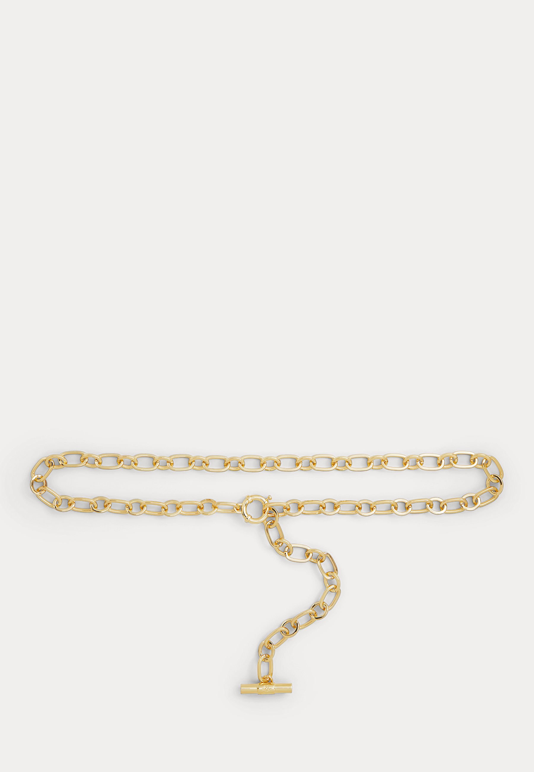 Ralph Lauren 2013 Collection Made in Italy Polished Brass Curb Link Chain Belt Lauren Ralph Lauren Women main image 3