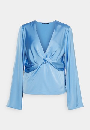 Gina Tricot Petite, TWIST  - Μπλούζα - light blue