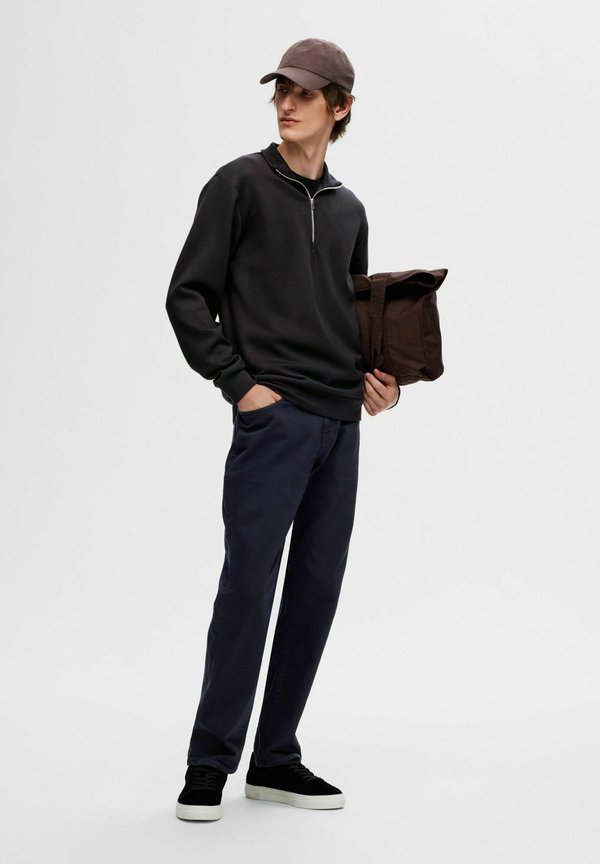 SLHEMANUEL SOFT ZIP HIGH NECK - Sweatshirt2