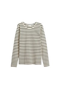 Langærmet T-shirt - off white