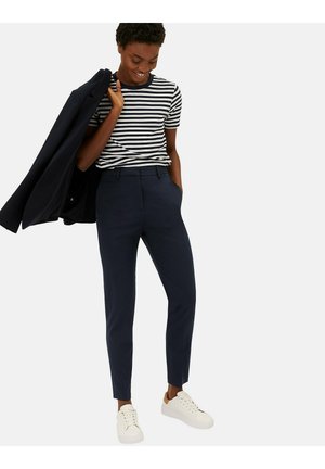 Marks & Spencer SLIM FIT ANKLE GRAZER WITH STRETCH - Kalhoty - dark navy