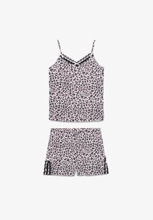 Terranova, SET PIGIAMA CANOTTA E SHORTS ANIMALIER - Pigiama - var rosa chiaro
