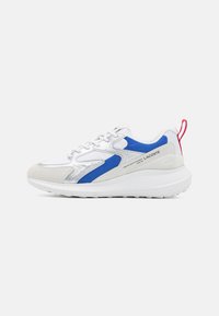 Lacoste - EVO SMA - Matalavartiset tennarit - white/red/blue Pienoiskuva 1