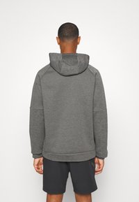 Nike Performance Majica s kapuljačom - charcoal heather/dark smoke grey/black