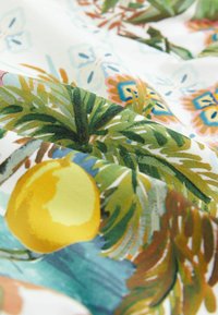 Next WIDE STRAP TUMMY CONTROL - Bikiniöverdel - lemon scenic print