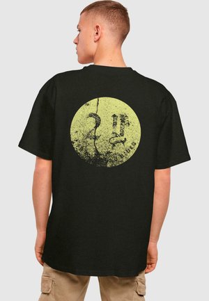 SMILEY - Print T-shirt - black