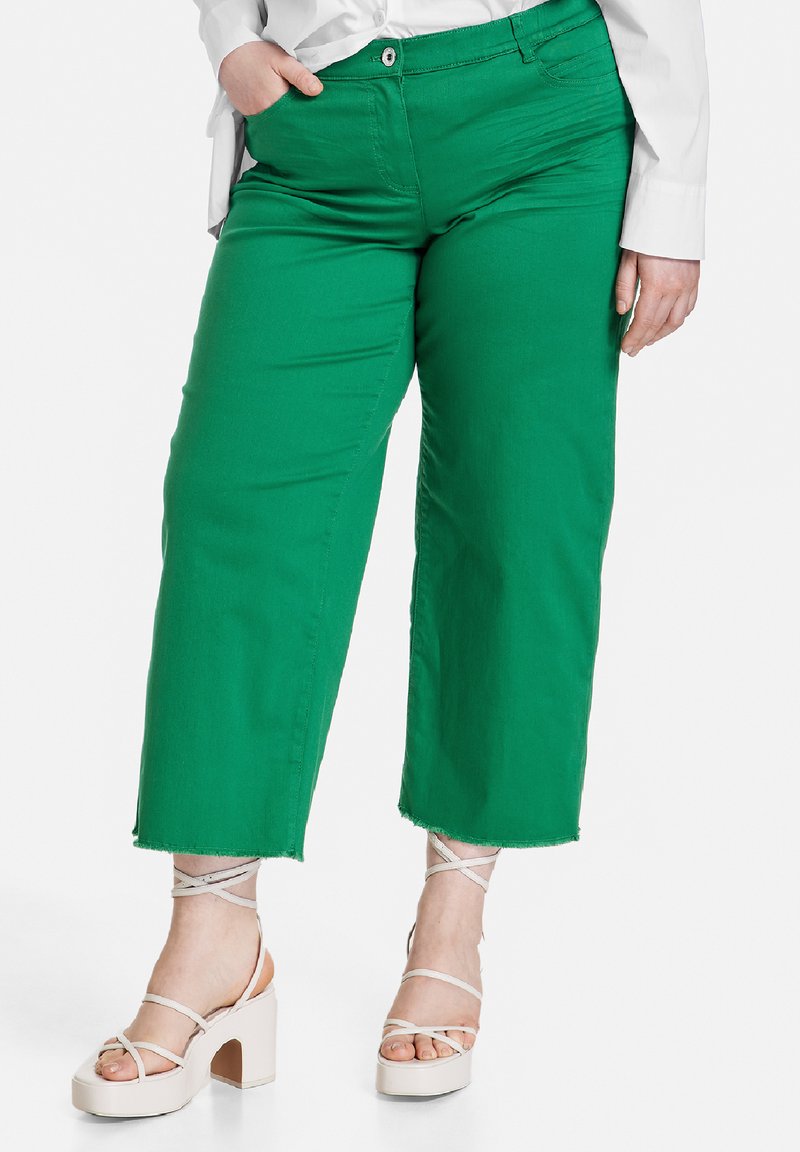 samoon-7-8-wide-leg-trousers-straight-leg-jeans-really-green-groen