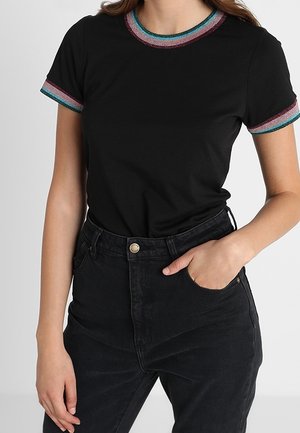 T-shirt imprimé - black