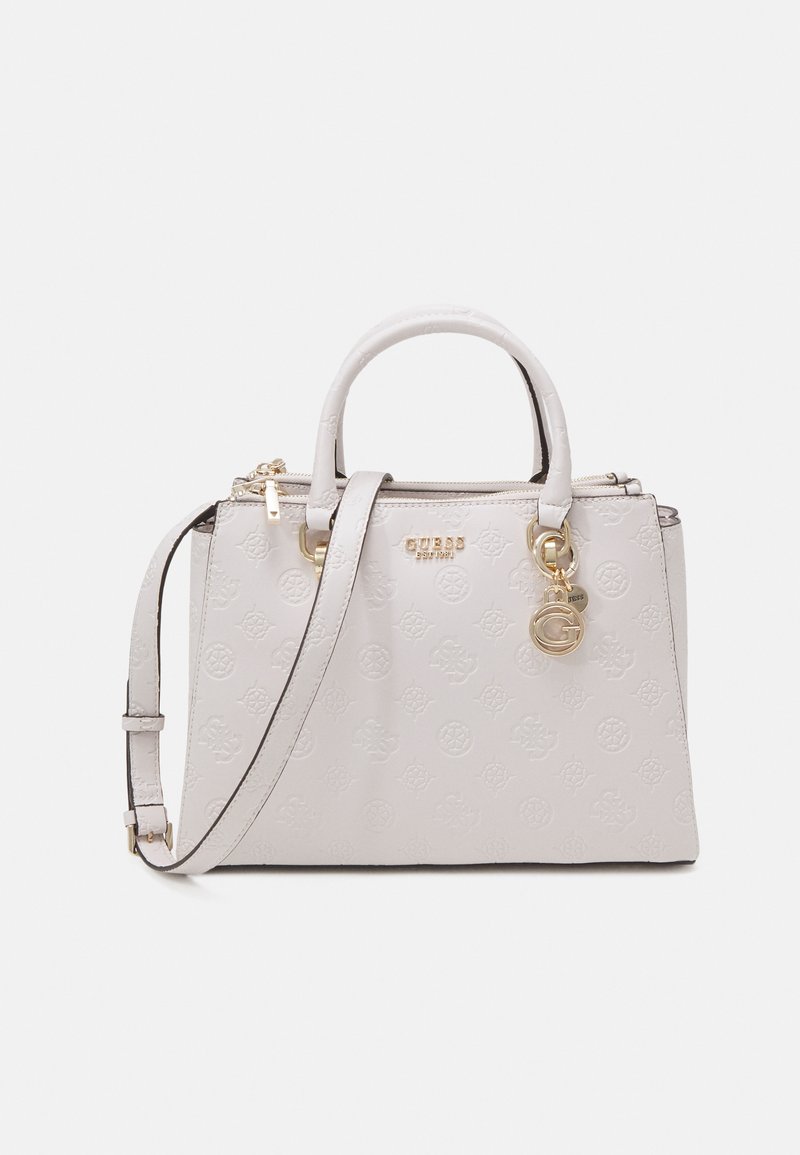 Guess GALERIA STATUS SATCHEL Handbag cream/offwhite Zalando.co.uk