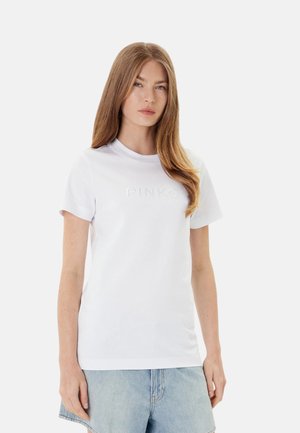 Pinko, T-SHIRT - T-shirt con stampa - bianco