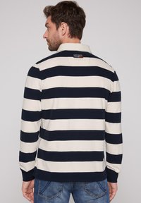 Camp David MIT BLOCK - Poloshirt - blue navy ecru