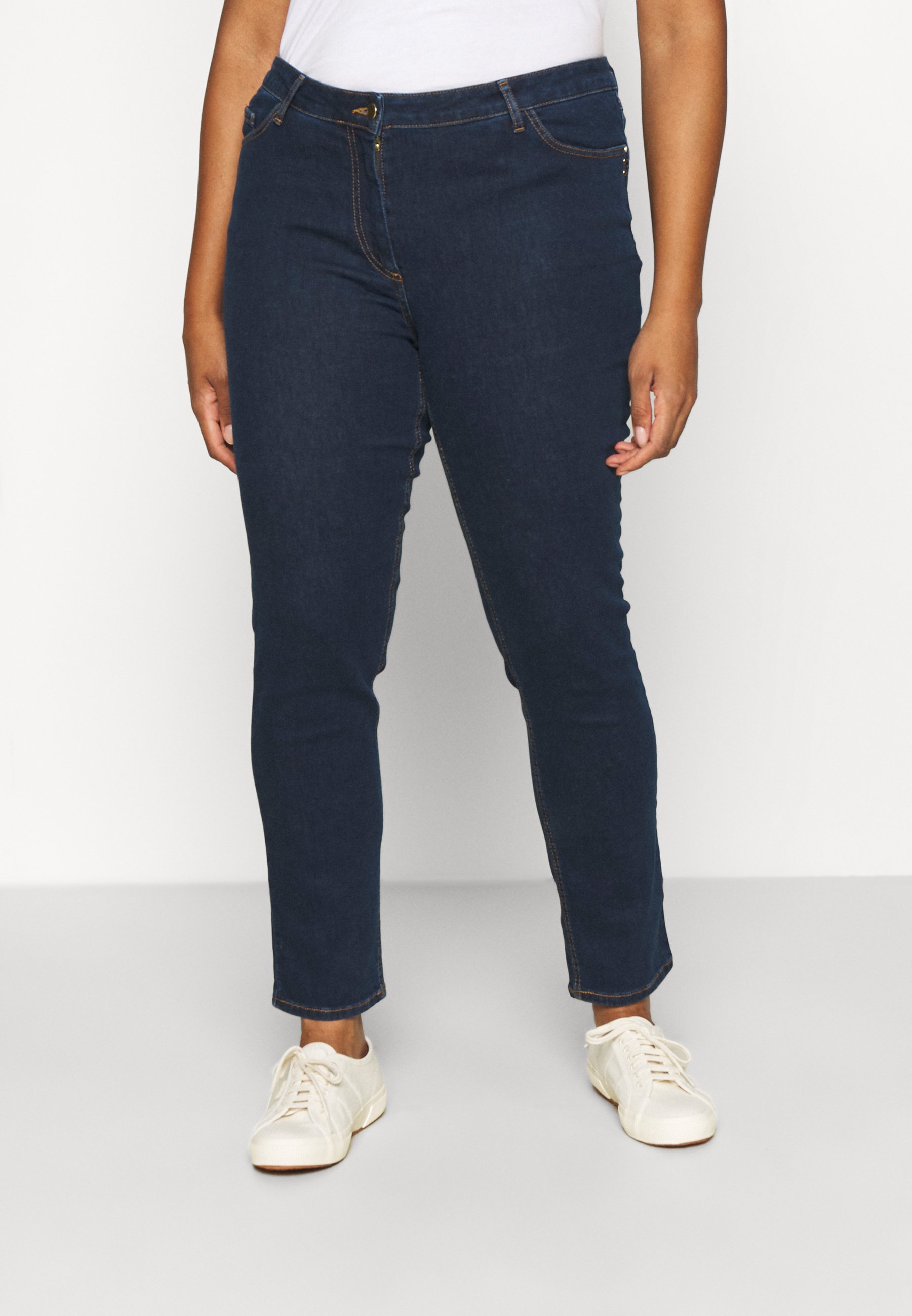 Persona by Marina Rinaldi ILONA - Aptempti džinsai - blu marino/mėlyna -  Zalando.lt