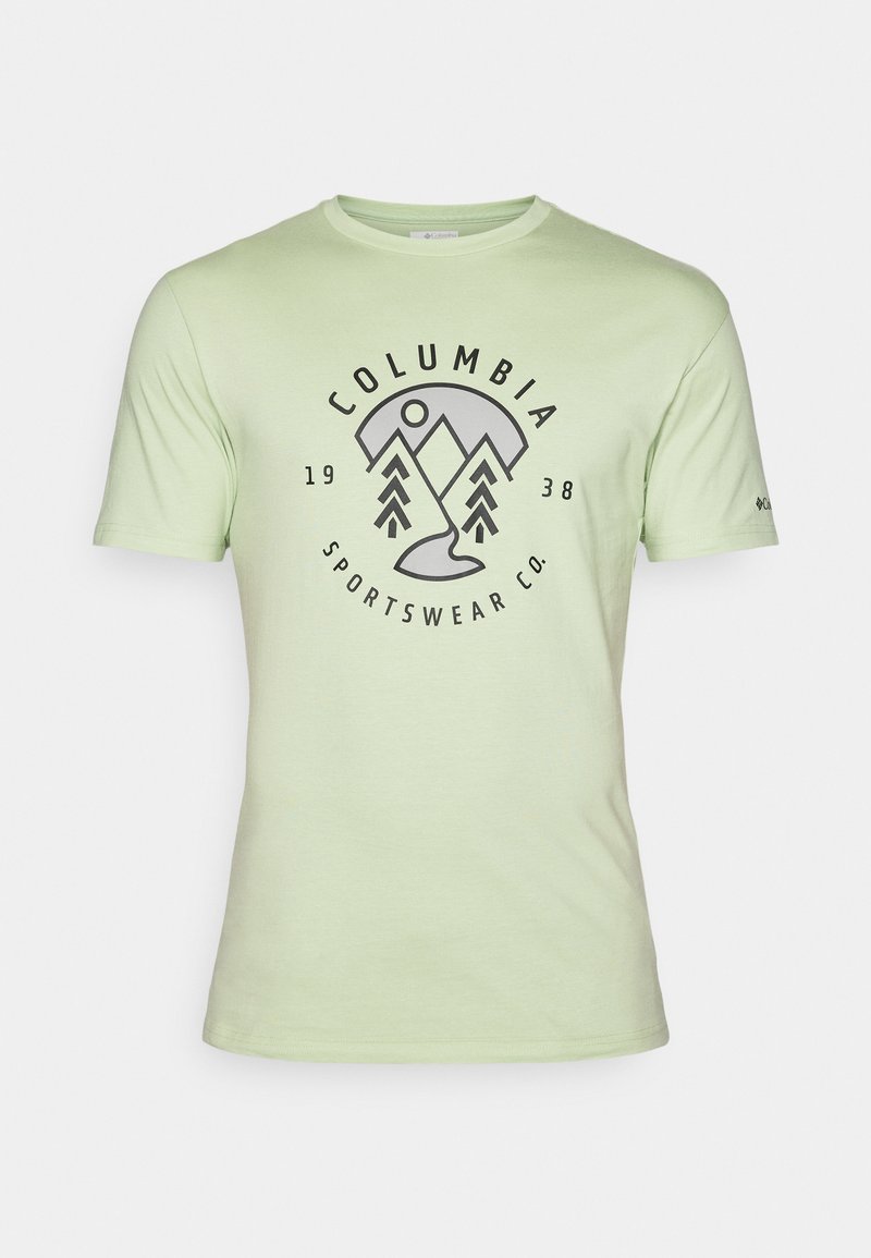 Columbia T-shirt print lichtgroen