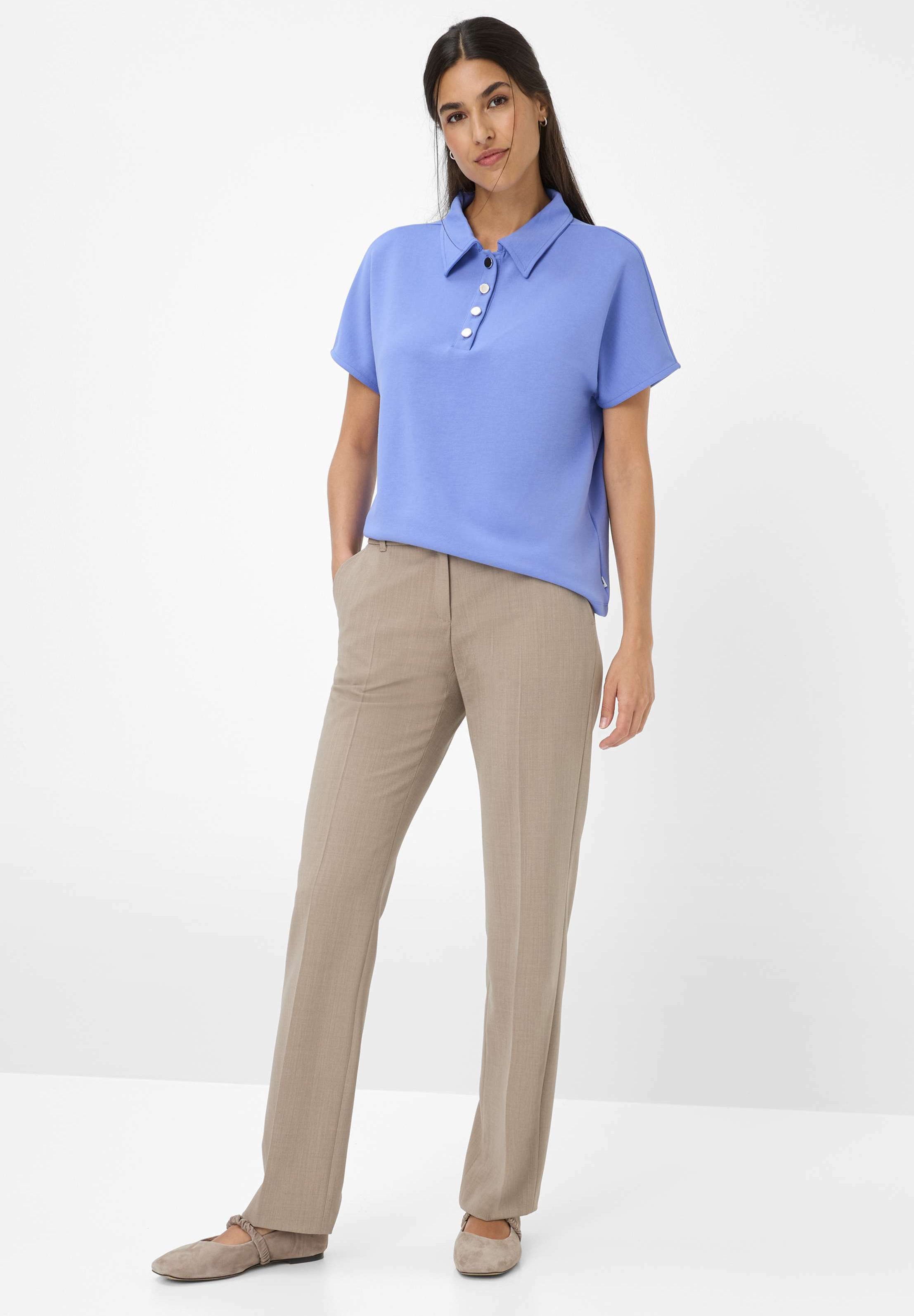 ICHI IXKNITTY - Polo - della robbia blue/blu - Zalando.it