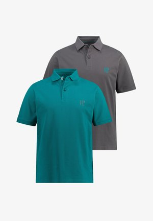 JP1880 2ER-PACK REGULAR FIT - Pikeepaita - petrol